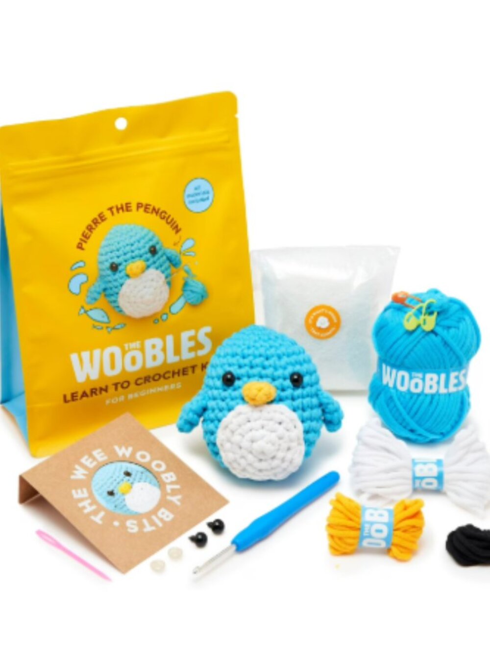 The Woobles Pierre The Penguin Learn to Crochet Kit for Beginners‎